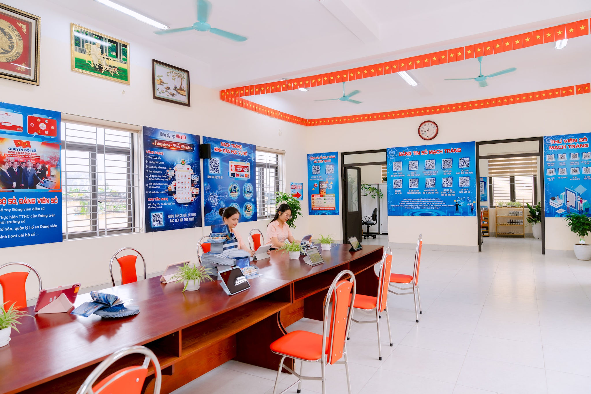 Không gian số giữa lòng thôn xóm tại xã Đông Anh